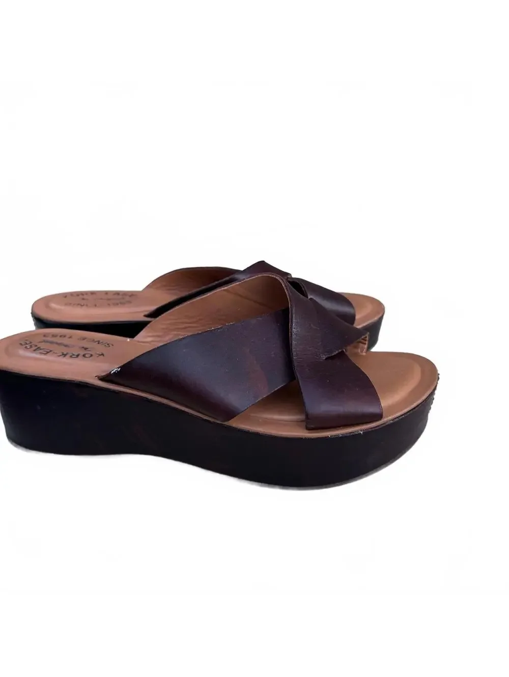 Kork Ease Platform Sandal size 8 Brown